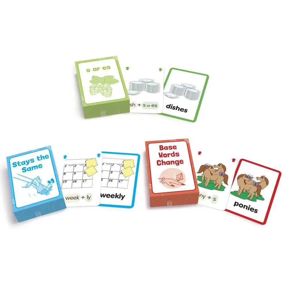 Suffixes Flashcards | The Dyslexia Shop