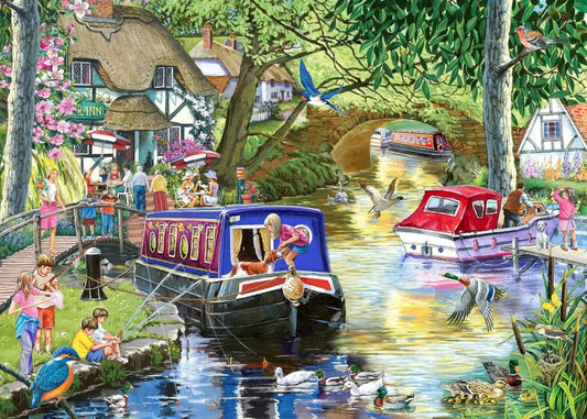 Summer on the River 1000 Piece Puzzle | The Dyslexia Shop