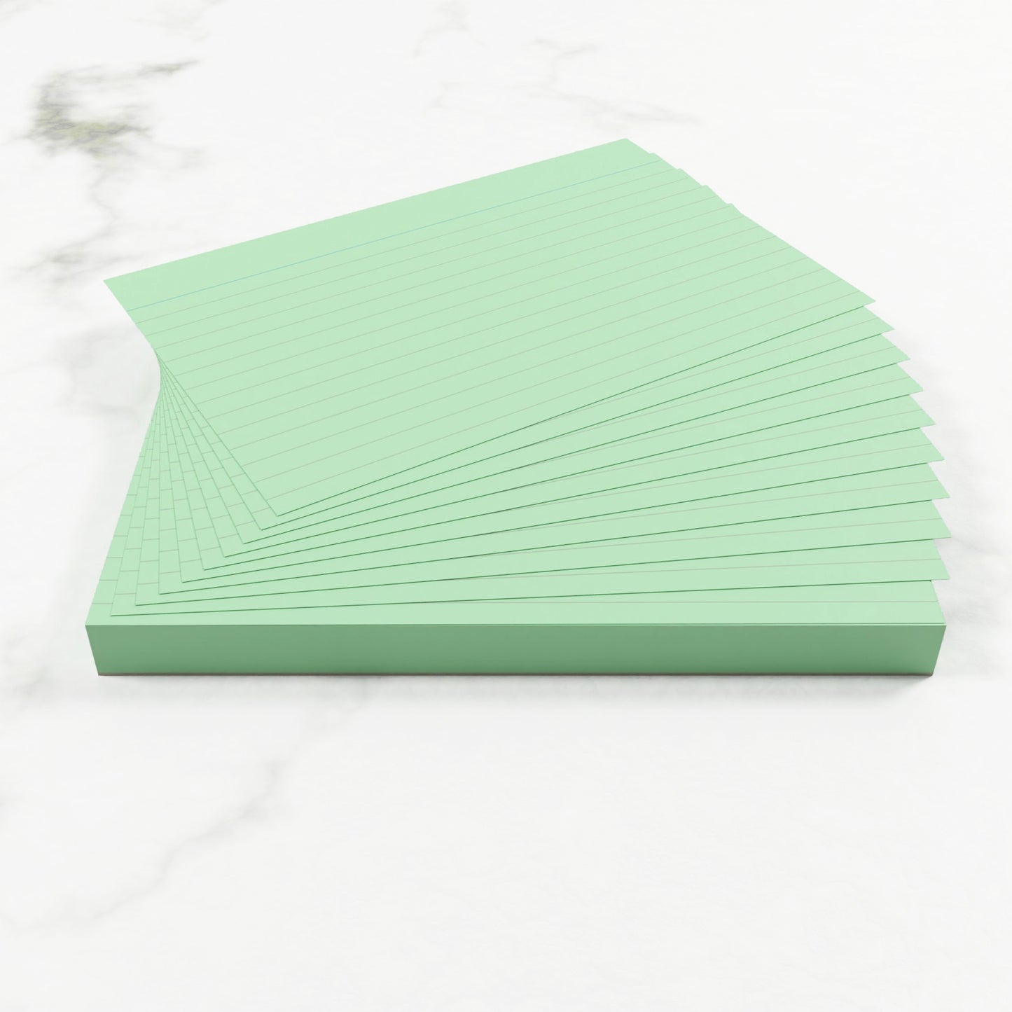 Silvine Tinted Revision Cards 6 x 4" (Lined, 50 Cards)