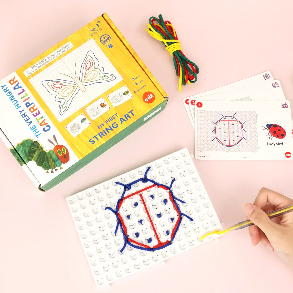 The Very Hungry Caterpillar My First String Art – Creative Fine Motor Toy (Ages 3+)