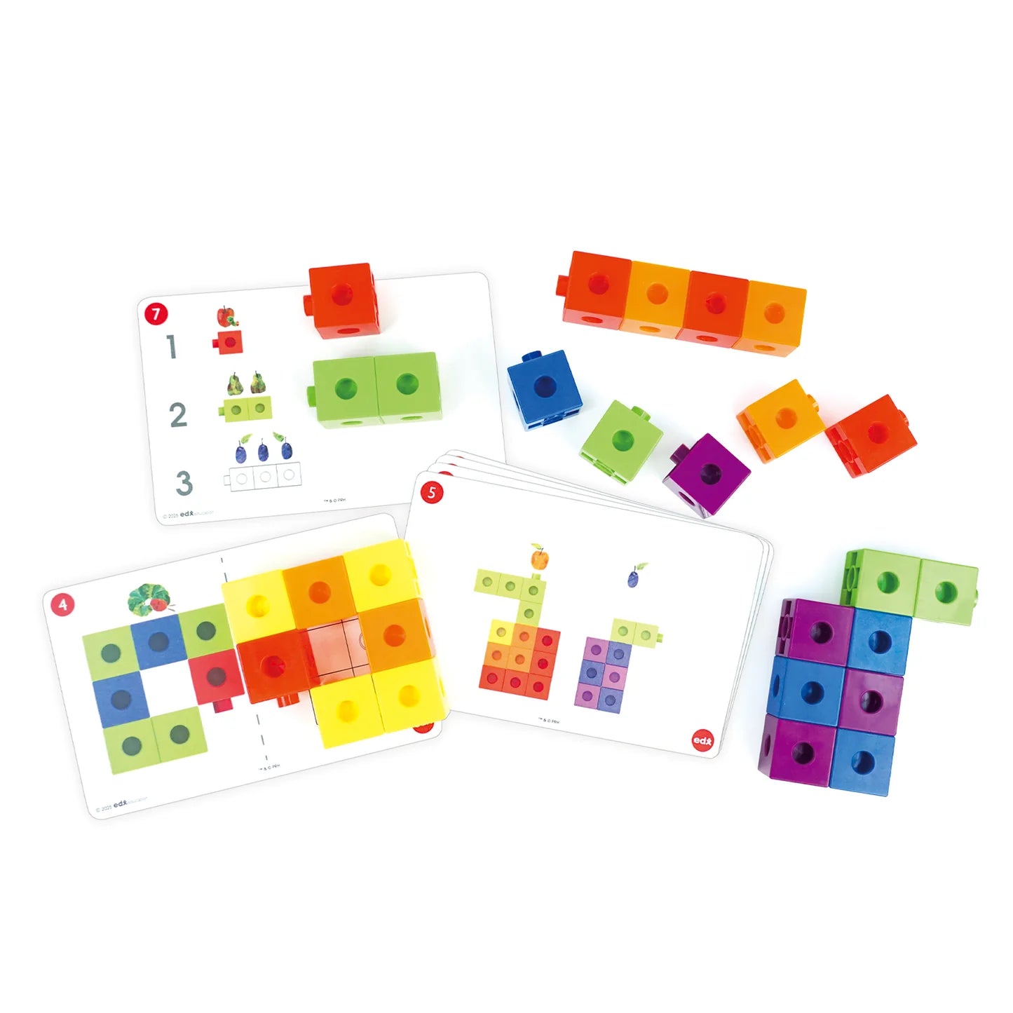 The Very Hungry Caterpillar My First Construction Cubes – Early Learning Set (18m+)
