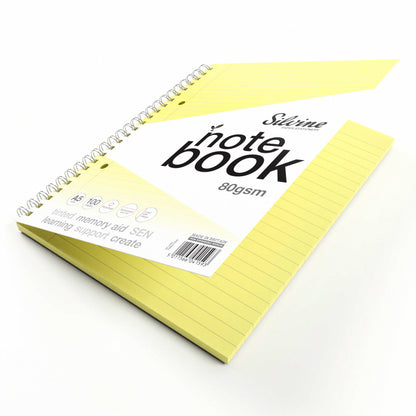 Silvine A5 Titned Paper Dyslexia Notebook – 100 Wirebound Pages