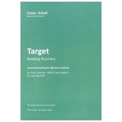 Target Reading Line Target 3 – Reading Accuracy - The Dyslexia Shop