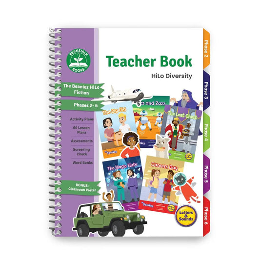 Teacher Book Hi-Lo Diversity | The Dyslexia Shop