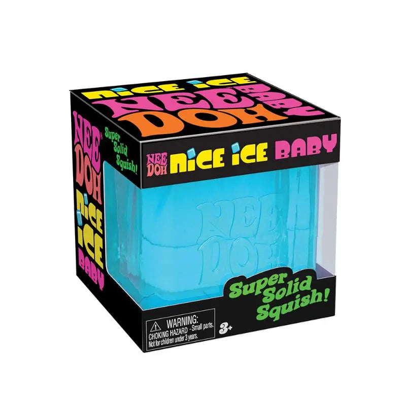 Nehdoh Mini NeeDoh Nice Ice Baby – Mini Squishy Fidget Toy | The Dyslexia Shop