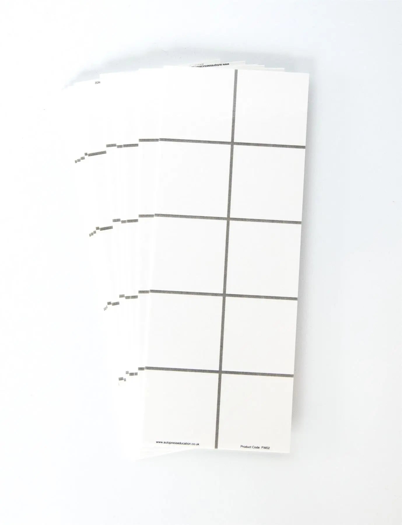 Tens Frames – Blanks (Set of 10) | The Dyslexia Shop