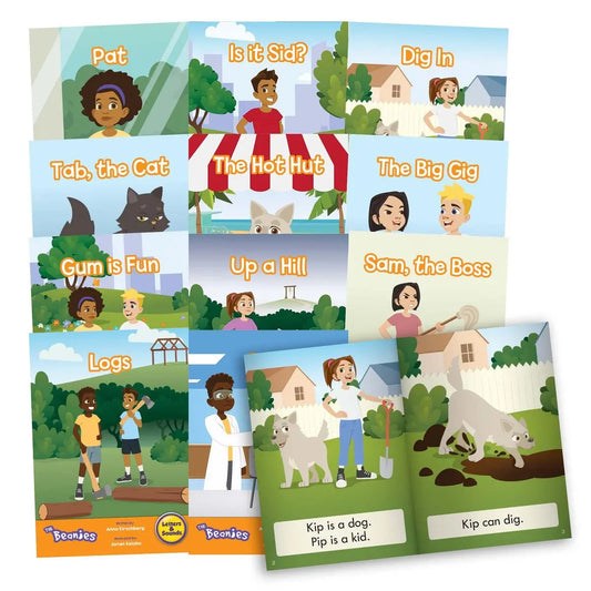 The Beanies Hi-Lo Diversity Decodables Phase 2 | The Dyslexia Shop