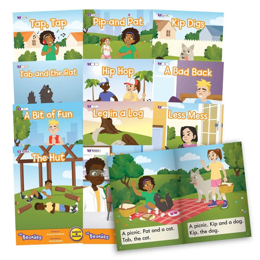 The Beanies Hi-Lo Diversity Decodables Phase 2 Set 2 | The Dyslexia Shop