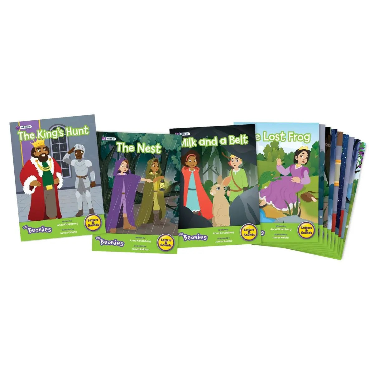 The Beanies Hi-Lo Diversity Decodables Phase 4 Set 2 - 6 Pack | The Dyslexia Shop