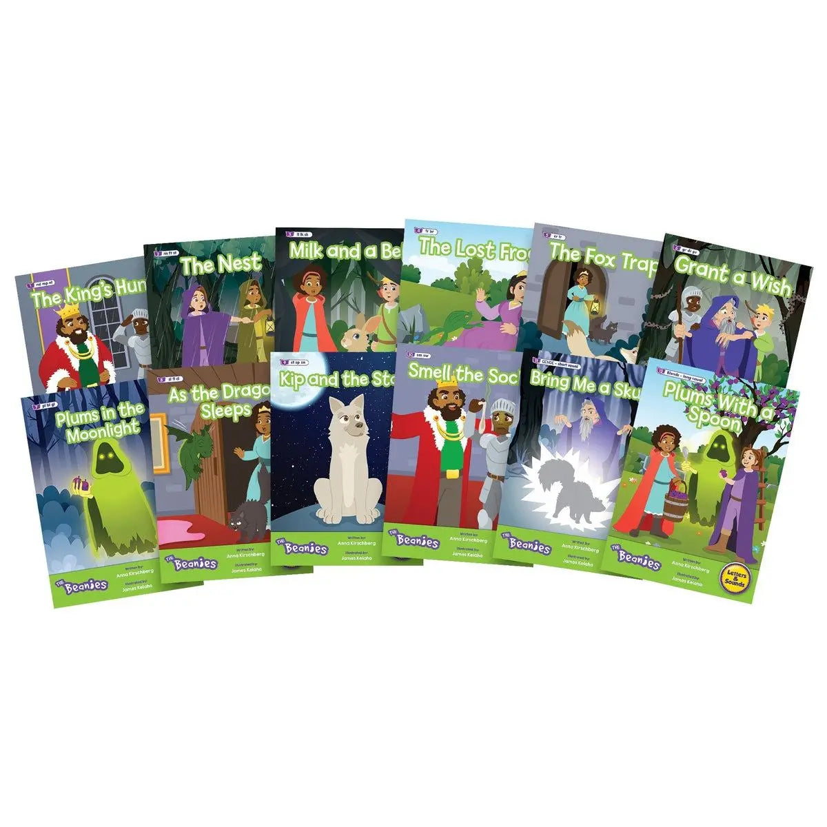 The Beanies Hi-Lo Diversity Decodables Phase 4 Set 2 - 6 Pack | The Dyslexia Shop