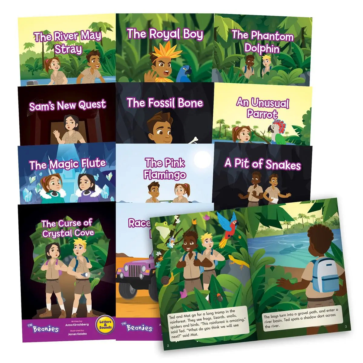The Beanies Hi-Lo Diversity Decodables Phase 5 | The Dyslexia Shop