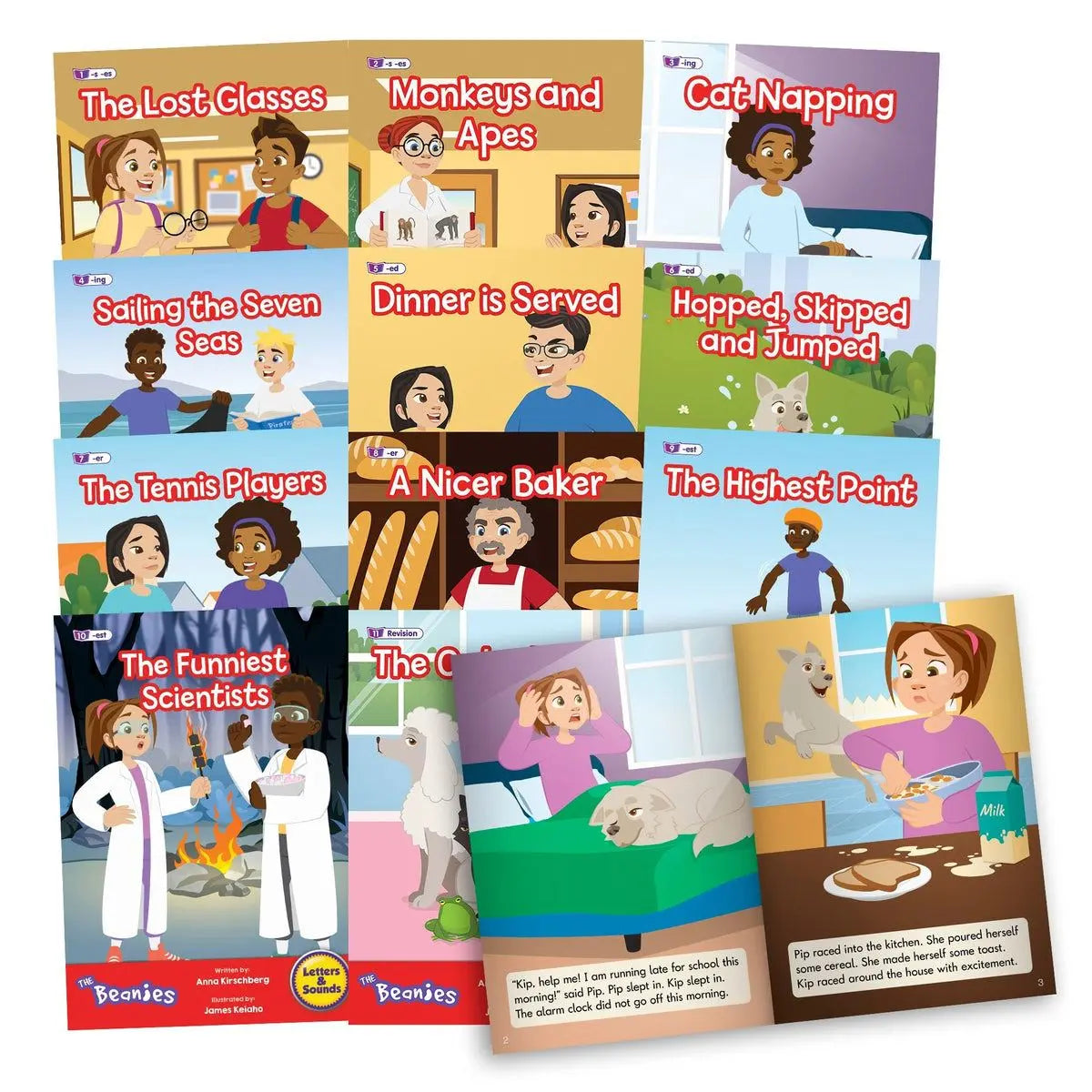 The Beanies Hi-Lo Diversity Decodables Phase 6 Set 2 | The Dyslexia Shop