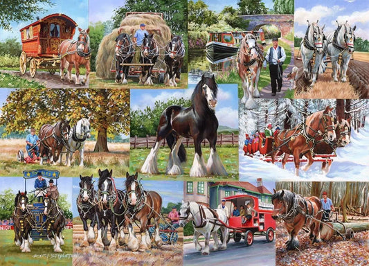 The Heavy Mob 1000 Piece Puzzle | The Dyslexia Shop