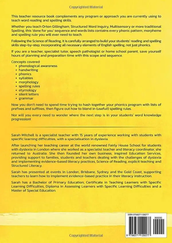 The Ultimate Scope and Sequence | The Dyslexia Shop