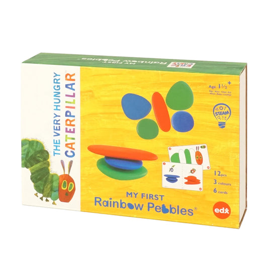 The Very Hungry Caterpillar My First Rainbow Pebbles – Early Years Fine Motor Play Set (18m+)