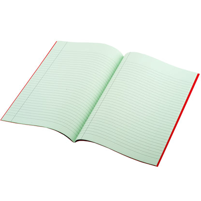 A4 - 8mm Lined Tinted Exercise Book (Red Cover)