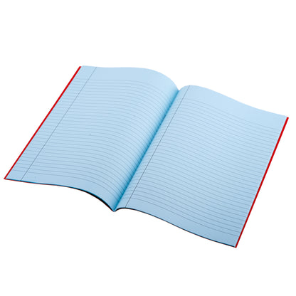 A4 - 8mm Lined Tinted Exercise Book (Red Cover)
