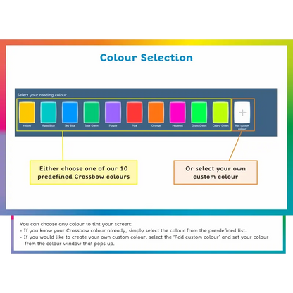 Tint and Track - Virtual Overlay (V2) - Standard | The Dyslexia Shop
