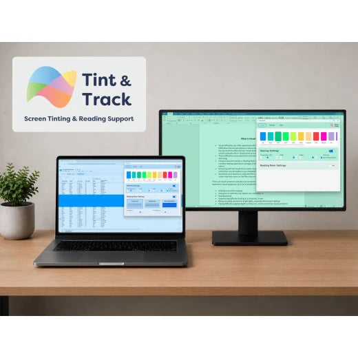 Tint and Track V3 Screen Tinting Software for Visual Stress