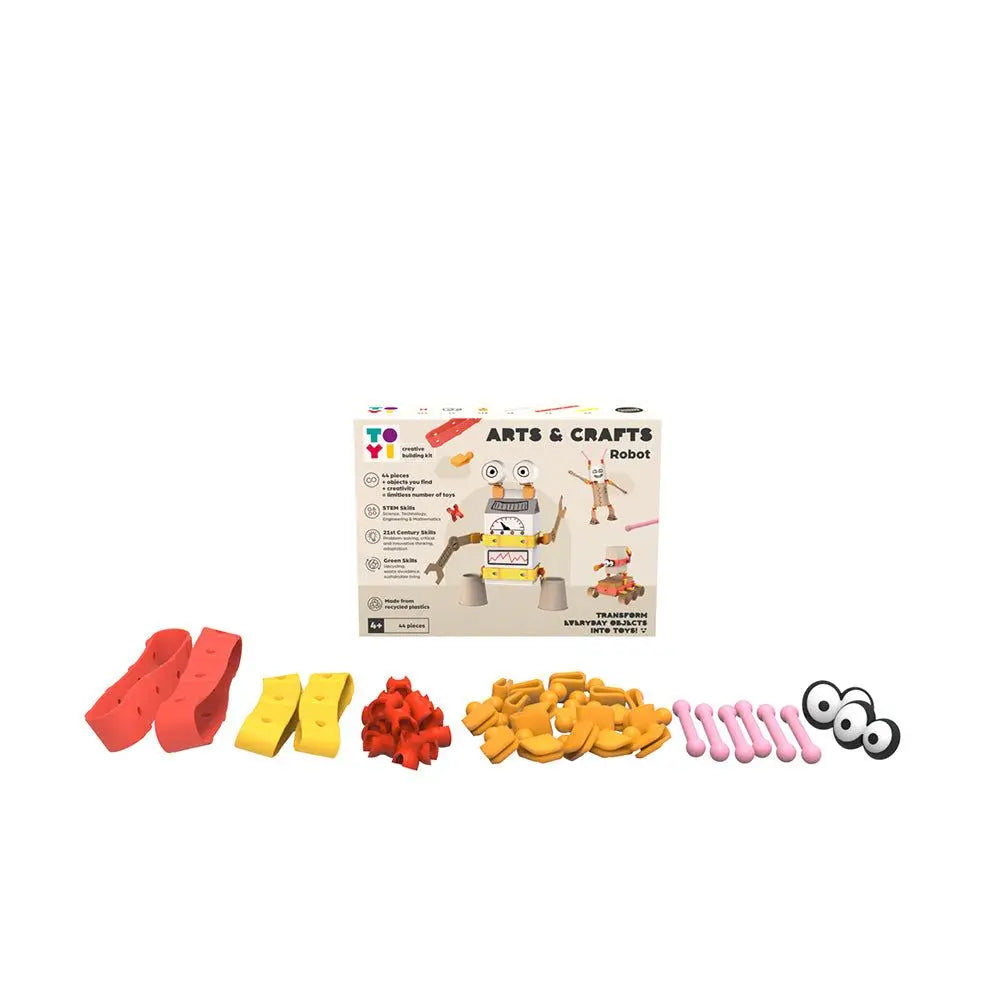 Toyi Arts and Crafts Robot Building Kit | The Dyslexia Shop