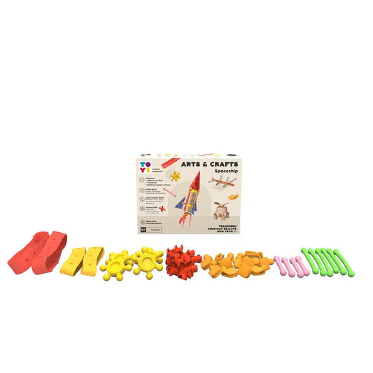 Toyi Arts and Crafts Spaceship Building Kit | The Dyslexia Shop