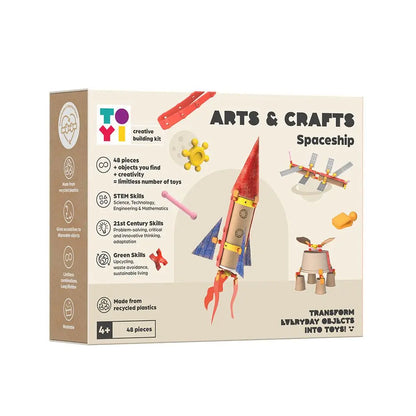 Toyi Arts and Crafts Spaceship Building Kit | The Dyslexia Shop