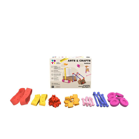 Toyi Arts and Crafts Vehicle Building Kit | The Dyslexia Shop
