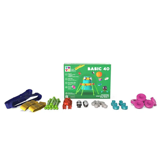 Toyi Basic 40 Building Kit | The Dyslexia Shop