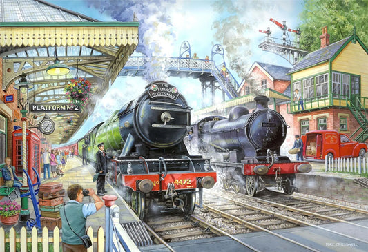 Train Now Standing 1000 Piece Puzzle | The Dyslexia Shop