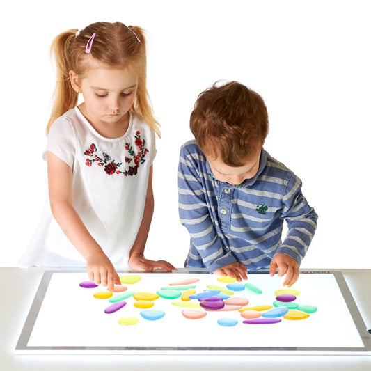 Translucent Junior Rainbow Pebbles | The Dyslexia Shop