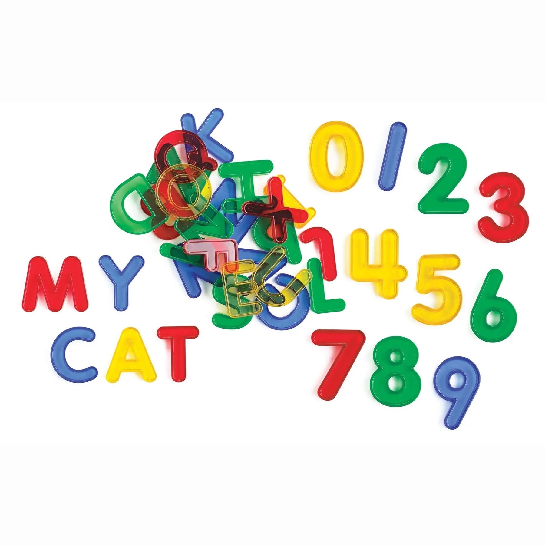 Translucent Letters and Numbers Set - The Dyslexia Shop