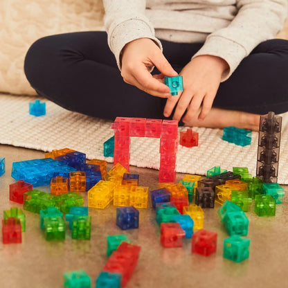 Translucent Linking Cubes | The Dyslexia Shop