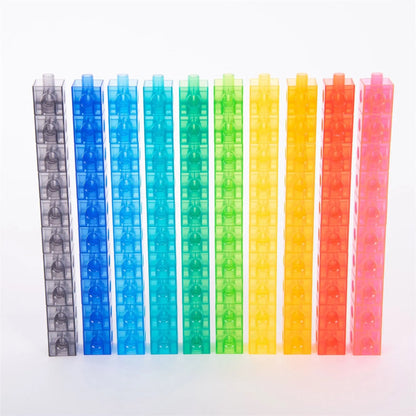 Translucent Linking Cubes | The Dyslexia Shop