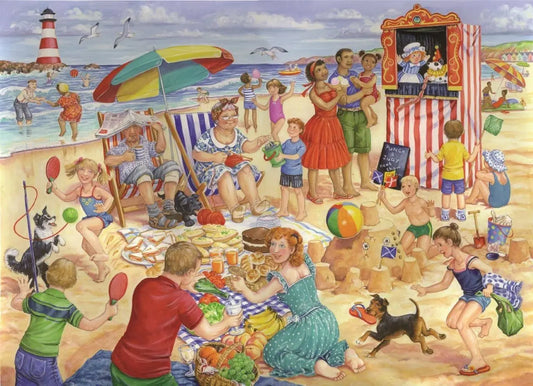 Trip To The Seaside BIG 250 Puzzle | The Dyslexia Shop