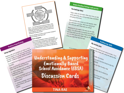 Understanding & Supporting Emotionally Based School Avoidance Workbook and Discussion Cards Set o...