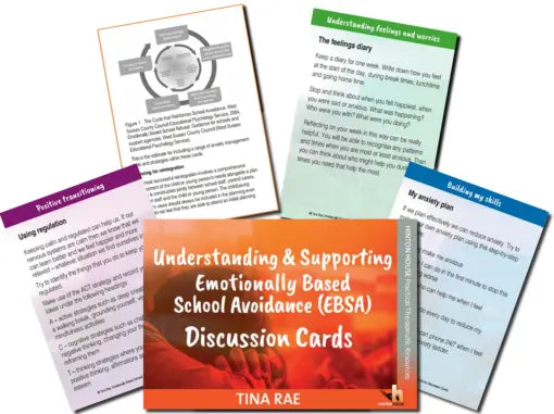Understanding & Supporting Emotionally Based School Avoidance Workbook, Discussion Cards and My A...