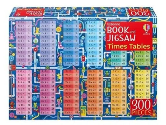Usborne Book and Jigsaw Times Tables | The Dyslexia Shop
