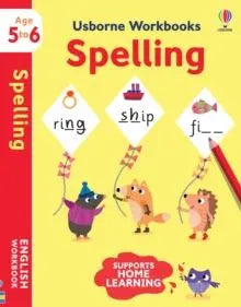 Usborne Workbooks Spelling 5-6 | The Dyslexia Shop