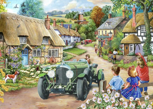 Vintage Run BIG 500 Puzzle | The Dyslexia Shop
