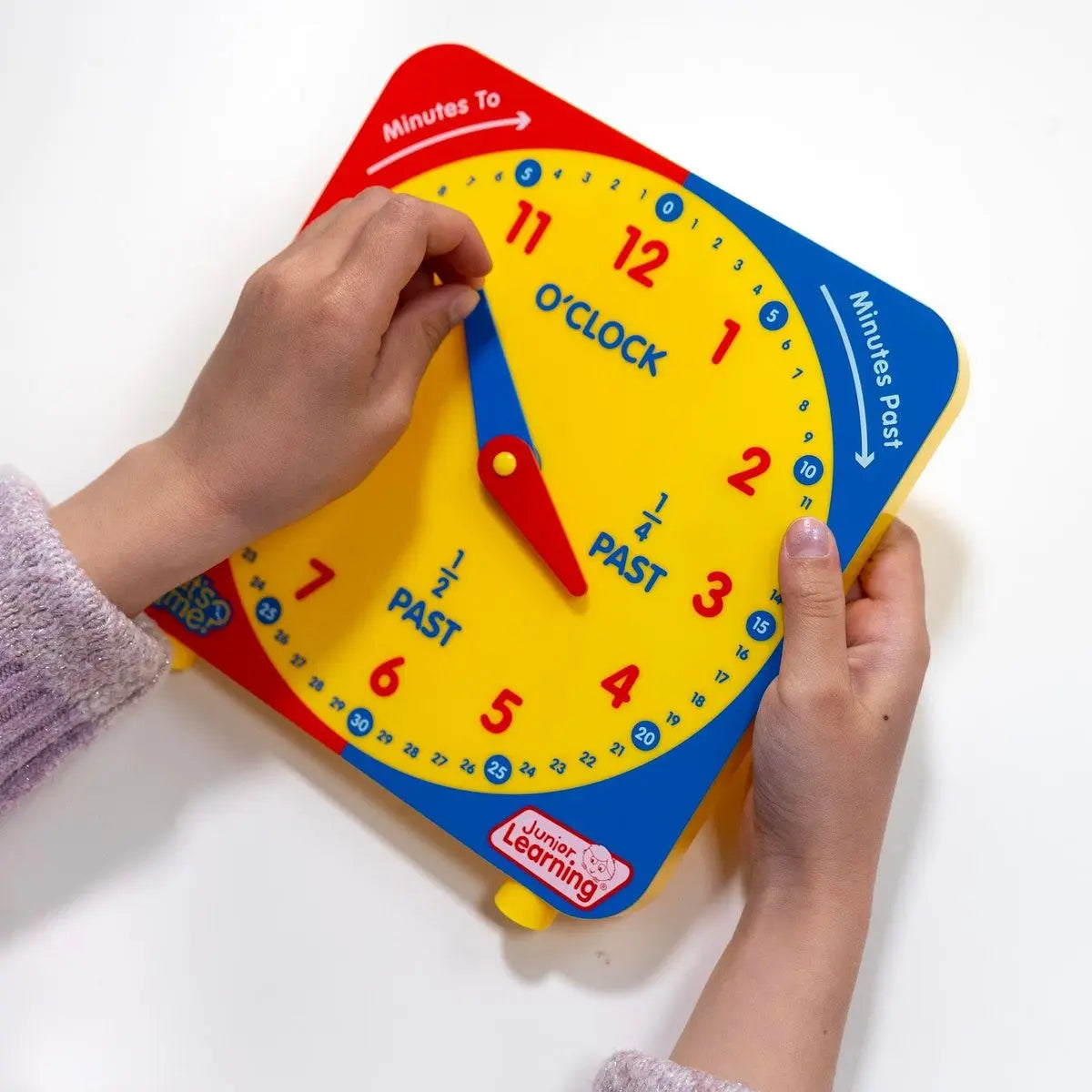 Clock Doc Jr What's the Time Geared Clock - The Dyslexia Shop