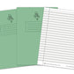 Wide Lined Handwriting Exercise Book Bundle – Green 10 Books | The Dyslexia Shop