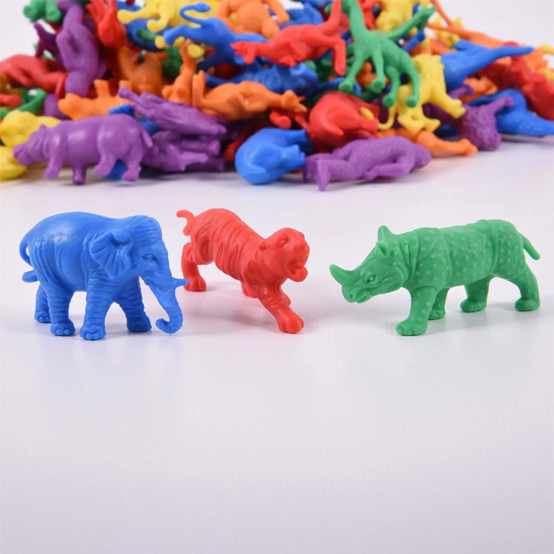 Animal Counter Task Box Wild Animal Counters - The Dyslexia Shop
