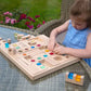 Wooden Building Gem Blocks – 82-Piece Sensory Construction Set | The Dyslexia Shop