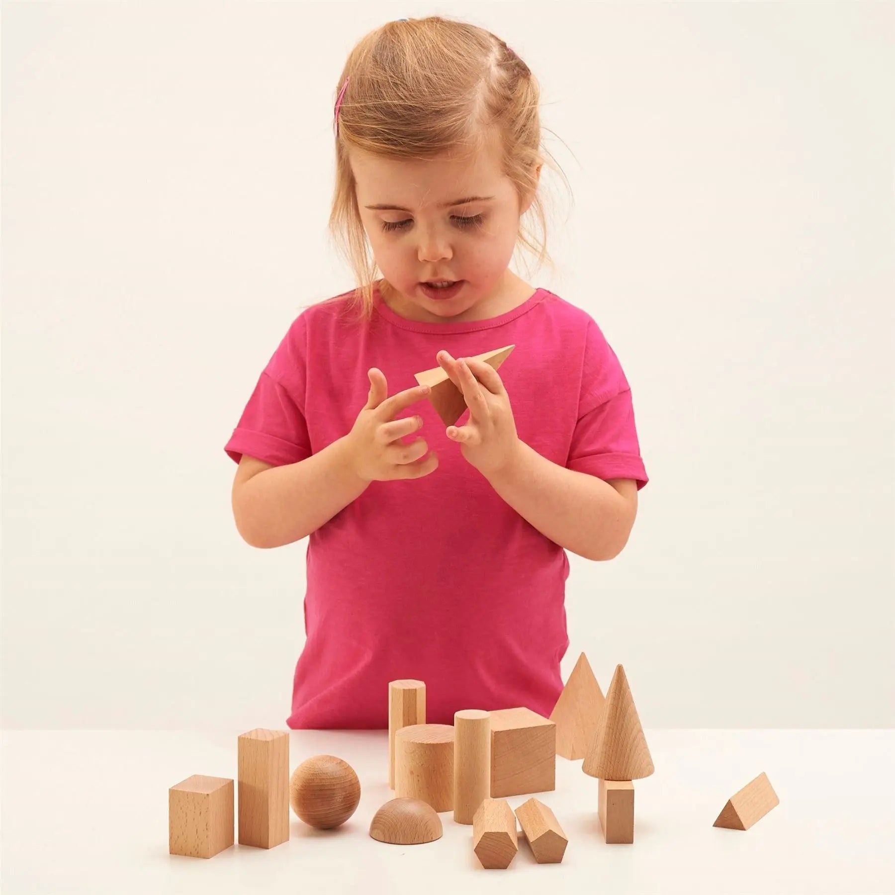 Wooden Geometric Solids | The Dyslexia Shop