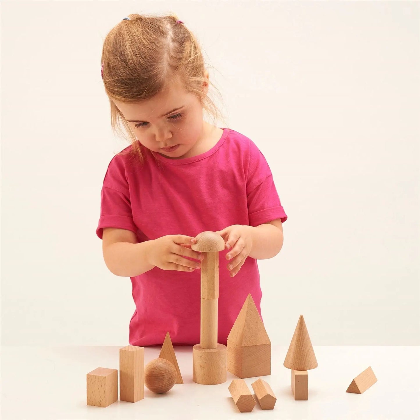 Wooden Geometric Solids | The Dyslexia Shop
