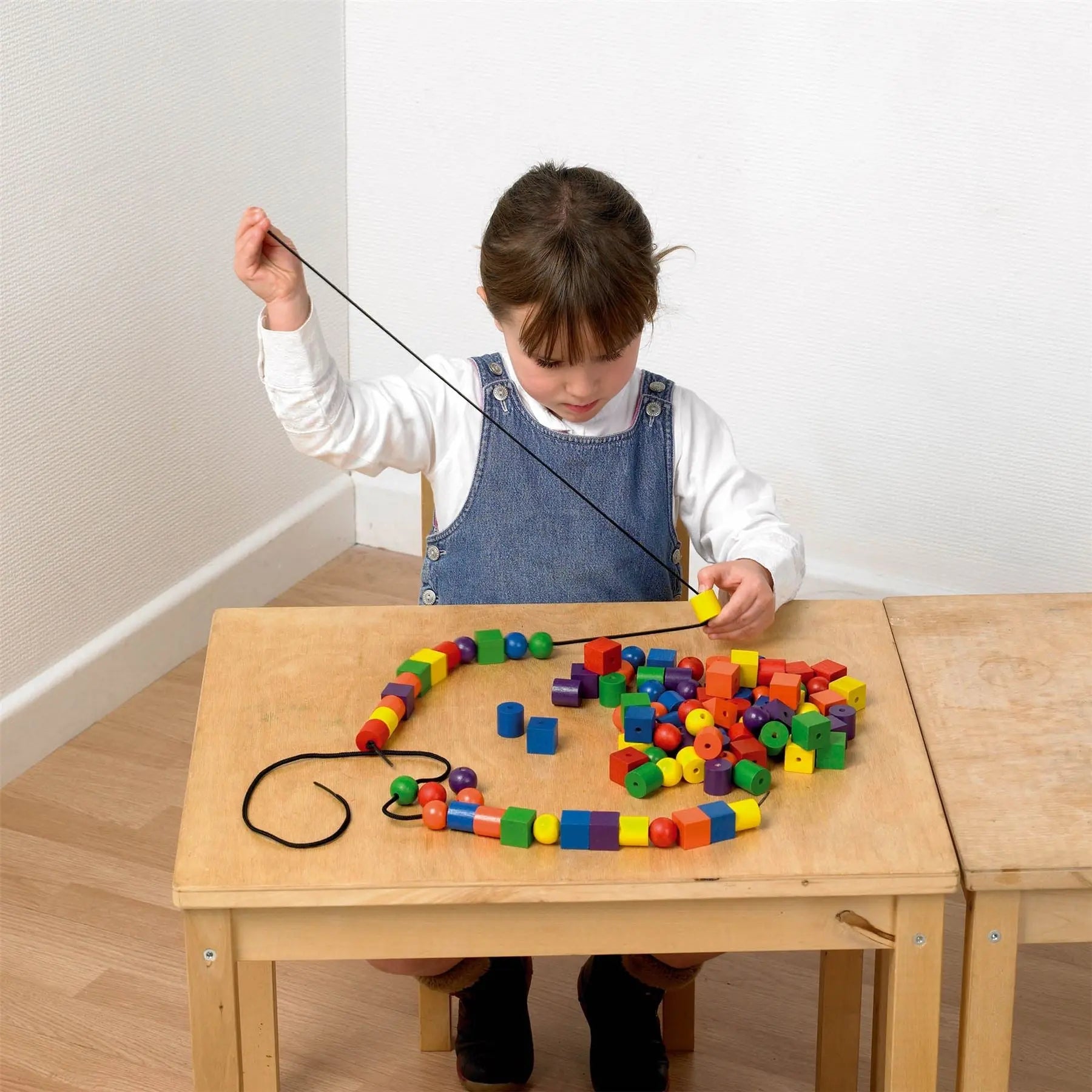 Wooden Lacing Beads | The Dyslexia Shop