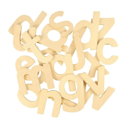 Wooden Letters - Lower Case | The Dyslexia Shop