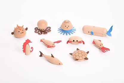 Wooden Sea Creatures | The Dyslexia Shop