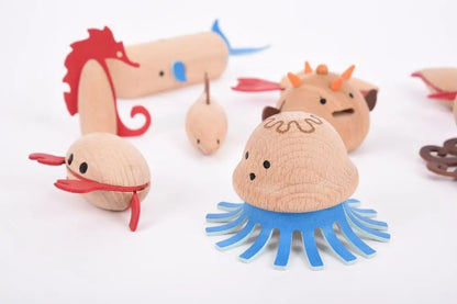 Wooden Sea Creatures | The Dyslexia Shop