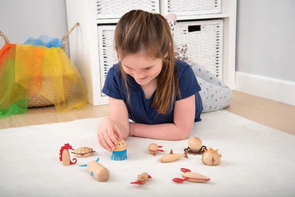 Wooden Sea Creatures | The Dyslexia Shop